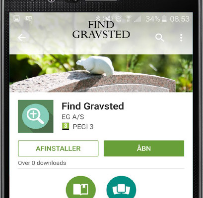App - Find Gravsted