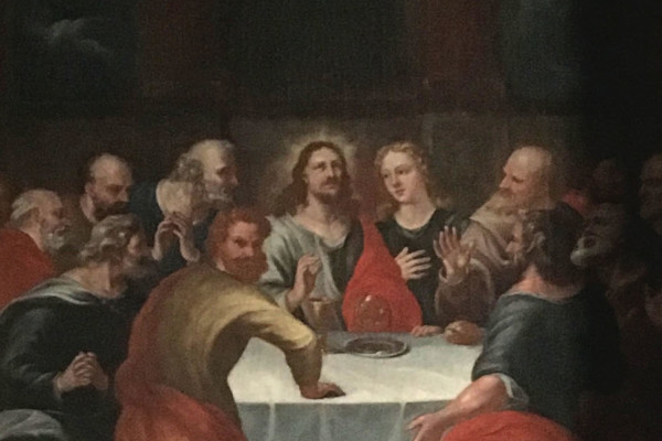 Jesus sidste måltid - Hvalsø Kirke